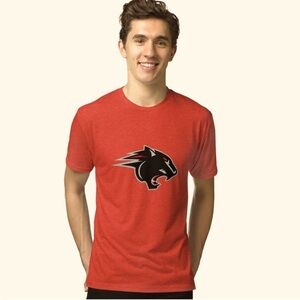 Orange  Graphic T-Shirt